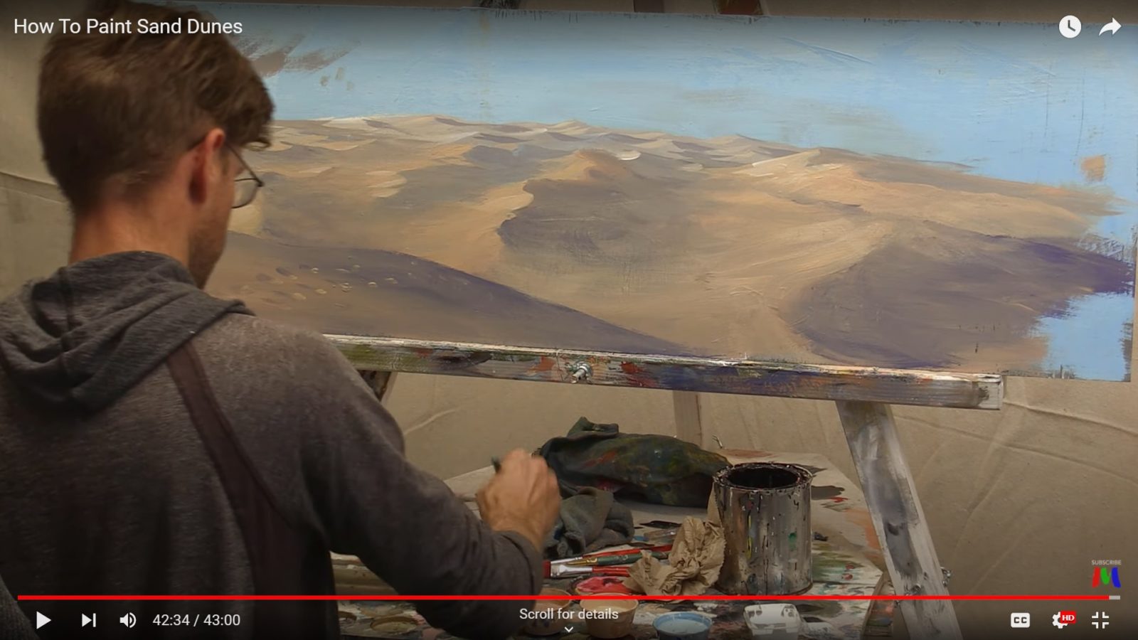 How To Paint Sand Dunes Learn with Mural Joe